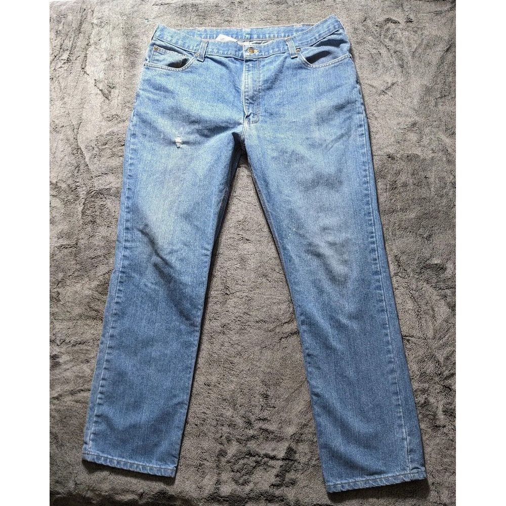 Carhartt Jeans Traditional Fit Men's Size 40x32 Medium Wash